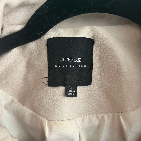 JOES Jeans Pink Faux Leather Jacket - Picture 2 of 5